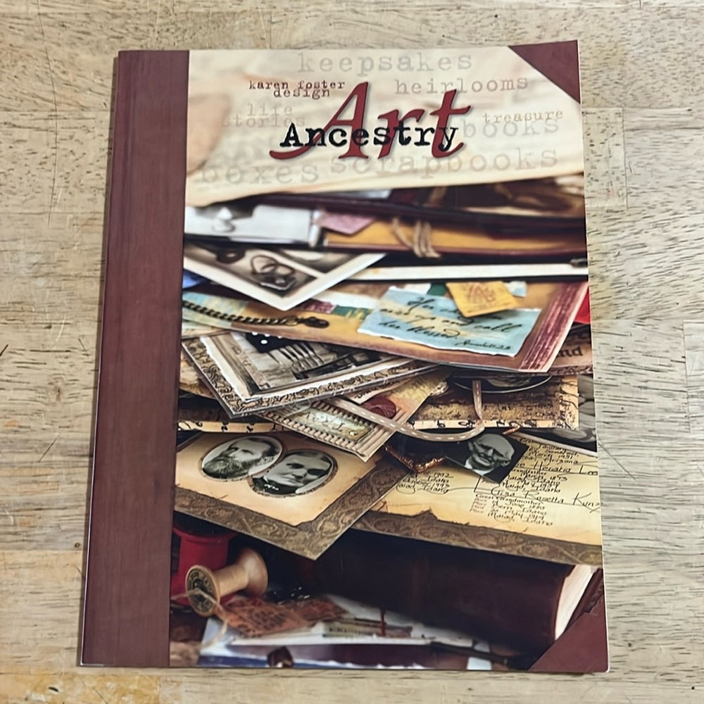 Ancestry Art Karen Foster Design Scrapbooking Idea Book